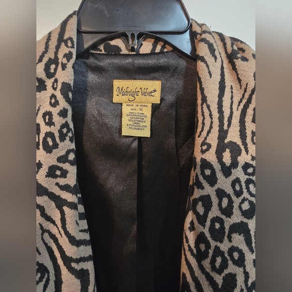 MIDNIGHT VELVET Cardigan XL - Picture 4 of 4
